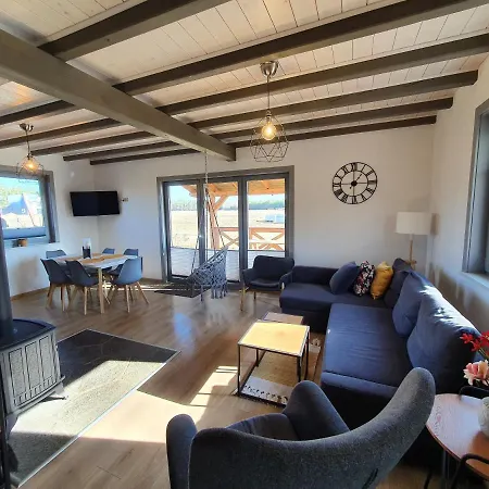 Ferienhaus Milochowka - Dom Drewniany Blizniak *
