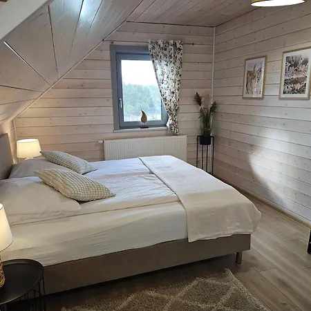 Milochowka - Dom Drewniany Blizniak 別荘 ブジジェ・トゥホルスキエ