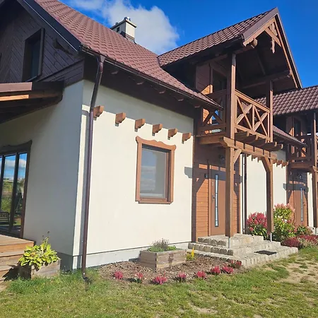 別荘 Milochowka - Dom Drewniany Blizniak ブジジェ・トゥホルスキエ