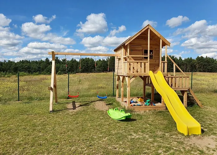 Milochówka - Dom Drewniany Bliźniak Dom wakacyjny