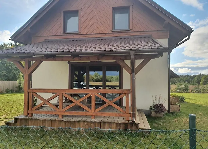 Milochówka - Dom Drewniany Bliźniak Dom wakacyjny