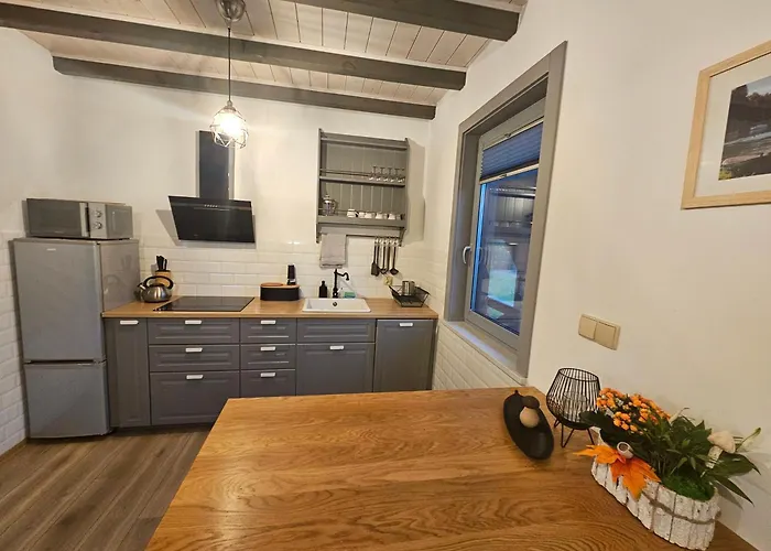 Milochówka - Dom Drewniany Bliźniak Wdzydze Tucholskie