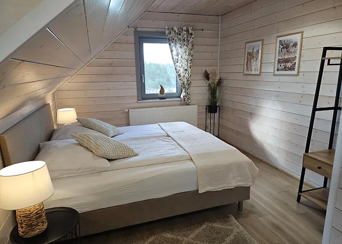 Milochówka - Dom Drewniany Bliźniak Dom wakacyjny Wdzydze Tucholskie