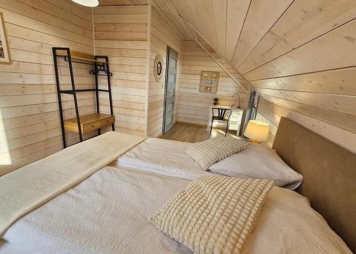 Milochówka - Dom Drewniany Bliźniak Wdzydze Tucholskie