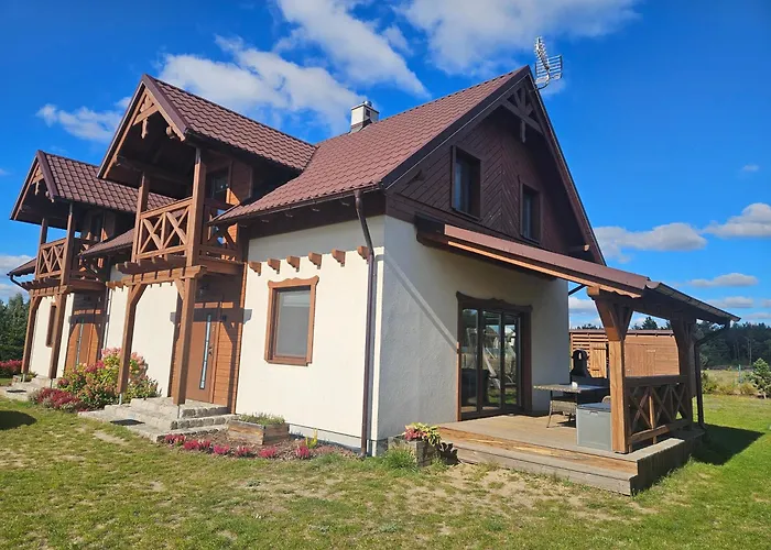 Milochówka - Dom Drewniany Bliźniak Dom wakacyjny